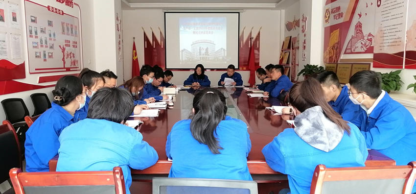 踔厲進發 奮勇前行——隴神戎發生產第一黨支部召開2022年度組織生活會