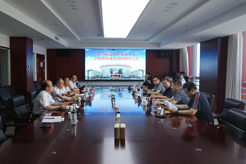 集團領導和專家蒞臨隴神戎發開展調研交流