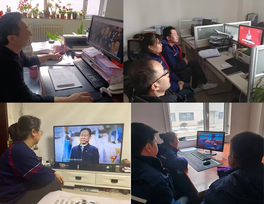 借《榜樣》的星星之火 筑企業發展的燎原之勢——隴神戎發第二黨支部組織全體黨員觀看《榜樣9》