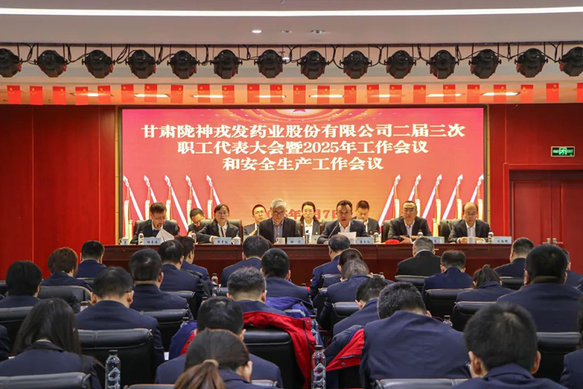 隴神戎發召開二屆三次職代會暨2025年工作會議和安全生產工作會議