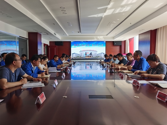 隴神戎發召開2021年上半年廠務公開大會暨經濟運行分析會